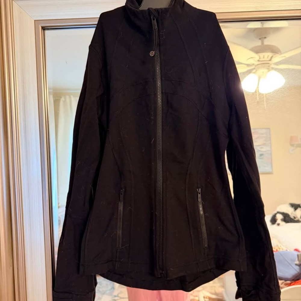 lululemon athletica Black Zip-Up Jacket